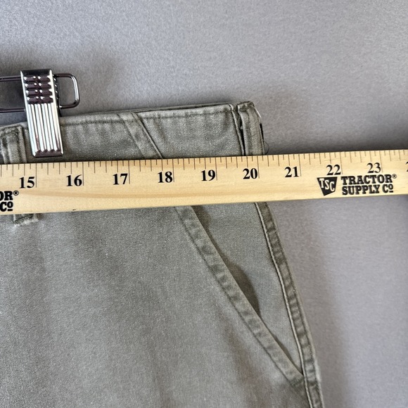 Vintage Rattlers Pants Men Size 40X28 Faded Green USA Made Hunting Outdoor Swamp - Picture 3 of 13